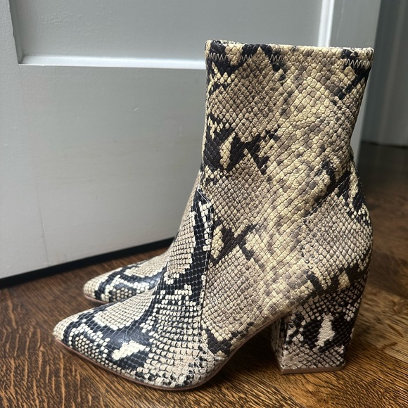 Loeffler Randall python boot. Size 7.5us - Picture 1 of 4